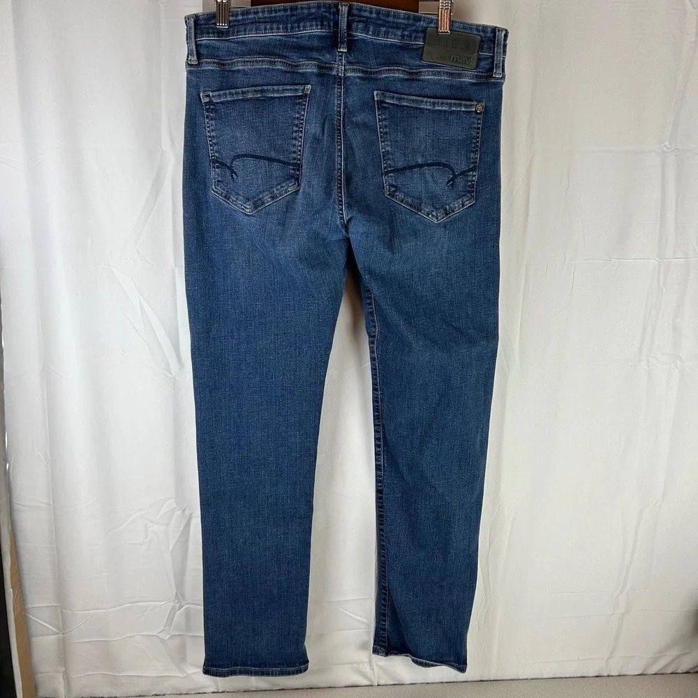 Mavi Jeans Denim Pants Mens 35x31.5 Blue‎ Medium Wash Organic Cotton Stretch